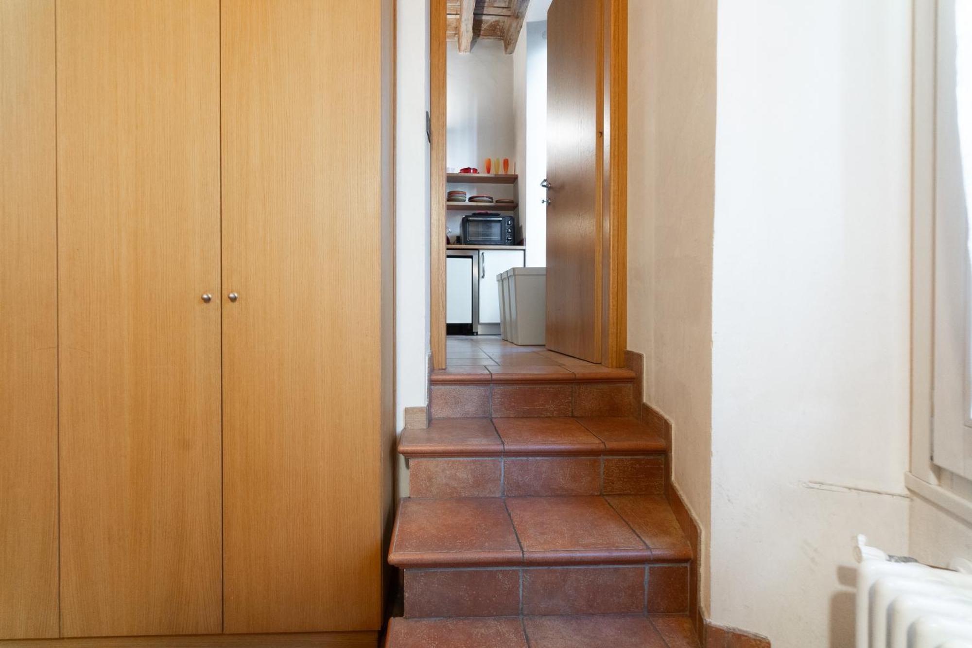 Apartmán La Dimora Dei Mercanti Bergamo Exteriér fotografie