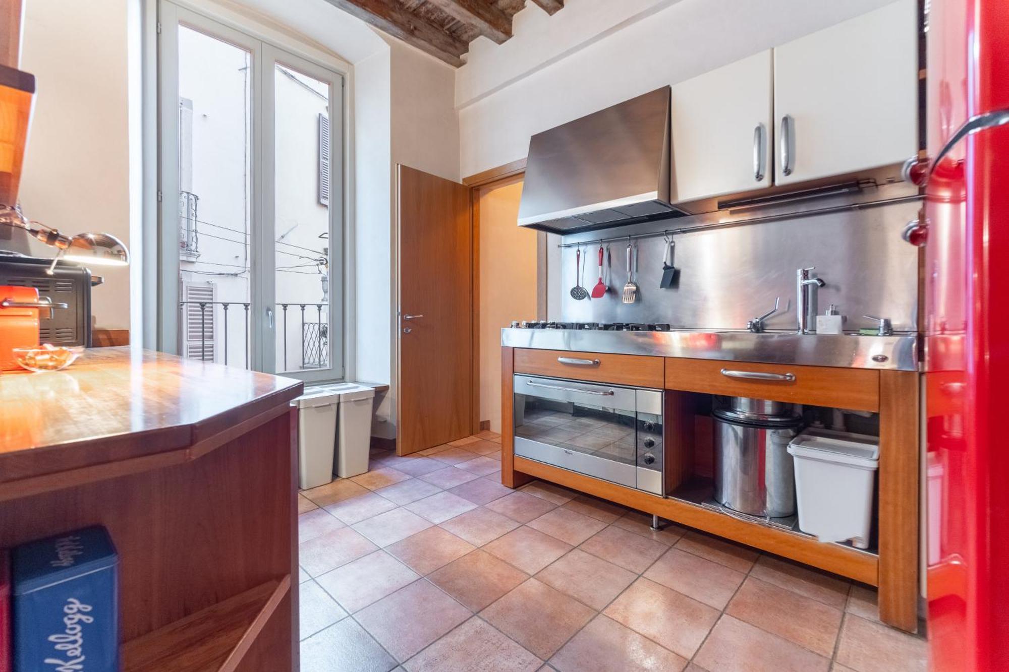Apartmán La Dimora Dei Mercanti Bergamo Exteriér fotografie