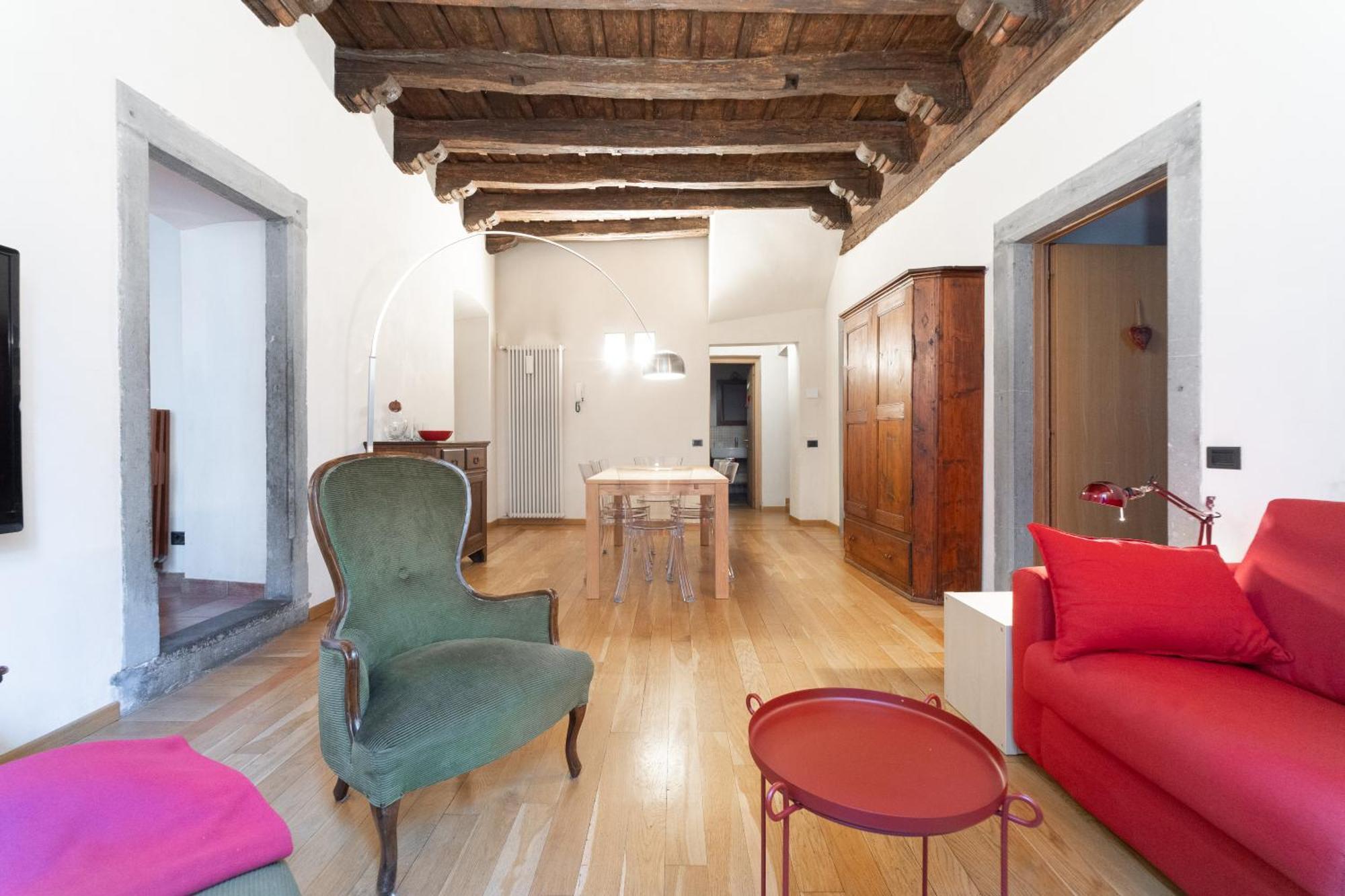 Apartmán La Dimora Dei Mercanti Bergamo Exteriér fotografie