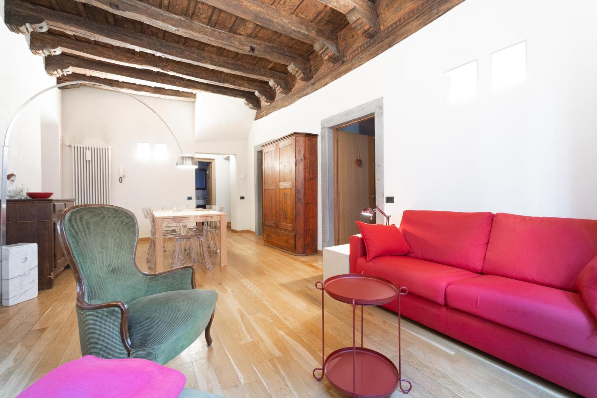 Apartmán La Dimora Dei Mercanti Bergamo Exteriér fotografie